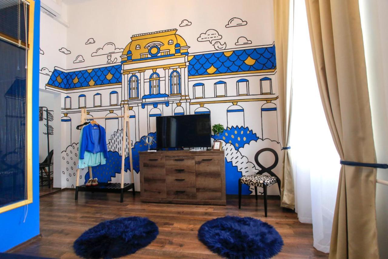 Urania Apartmanhaz Eger Buitenkant foto